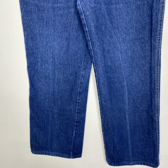 Vintage 1980's Calvin Klein Jeans High Rise Size 14 Made in the USA 100% Cotton - Picture 4 of 12